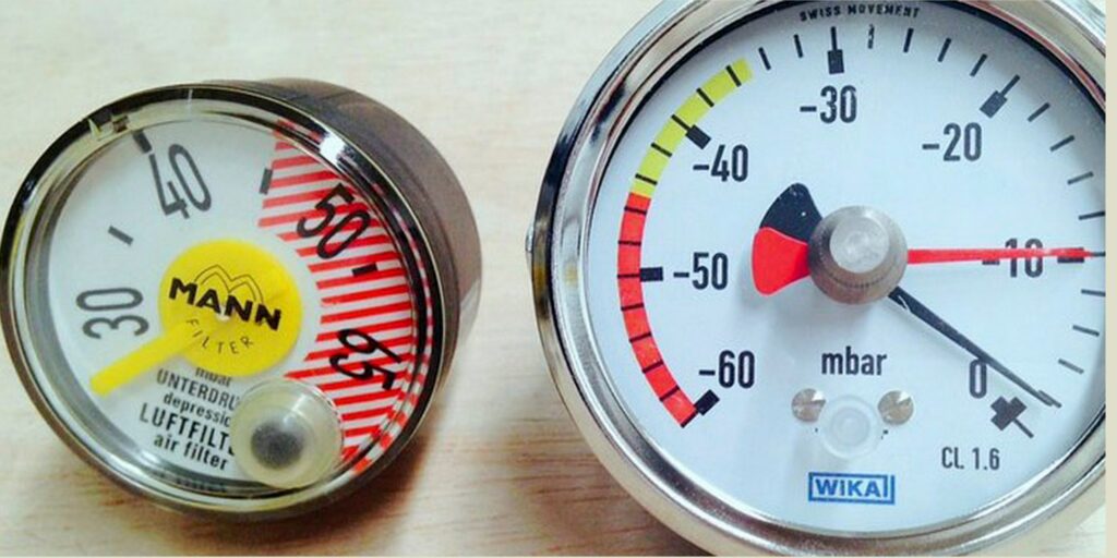 Indicador de colmatación