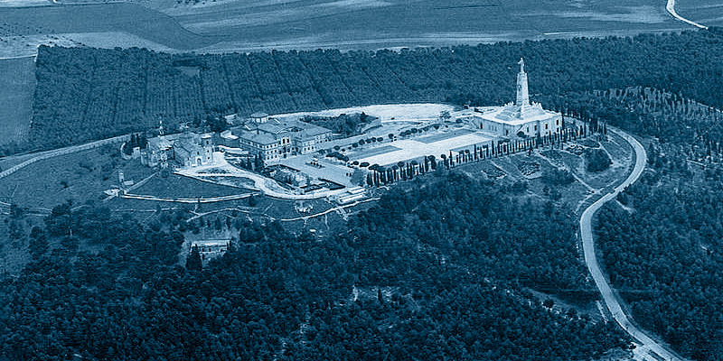 El Cerro de los Ángeles, centro geográfico de España.