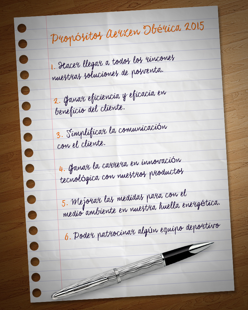 Propósitos Aerzen 2015